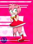  absurd_res amy_rose anthro chooy64 clothing eulipotyphlan female hedgehog hi_res mammal solo sonic_the_hedgehog_(series) 