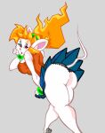  absurd_res anthro butt clothing female hair hi_res kskillz mammal mouse murid murine panties rodent solo squeek underwear 