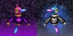  2:1 ambiguous_gender clothing cortoony duo nintendo pok&eacute;mon pok&eacute;mon_(species) porygon-z shiny_pok&eacute;mon sweater topwear video_games 