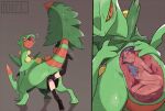  benroyaz bestiality bodily_fluids drooling duo female female/female feral genital_fluids human internal interspecies larger_female mammal nintendo open_mouth penetration pok&eacute;mon pok&eacute;mon_(species) pok&eacute;philia saliva sceptile size_difference trainer unbirthing vaginal vaginal_penetration video_games vore 