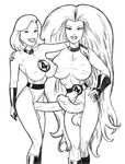  fantastic_four high-heeled_jill inhumans invisible_woman marvel medusa sue_storm 