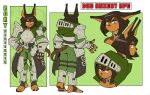  2021 5_toes absurd_res anthro armor berserker breastplate brown_body brown_fur canid canine canis ceehaz claws dobermann dog_knight_rpg domestic_dog feet female fur hi_res mammal model_sheet pauldron pinscher rory_(ceehaz) solo toe_claws toes 