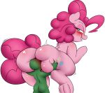  &lt;3 &lt;3_eyes anon big_butt blush butt conditional_dnp digitaldomain123 equid equine facesitting female feral friendship_is_magic horse huge_butt human larger_female mammal my_little_pony nude pinkie_pie_(mlp) pony purple_yoshi_draws size_difference 