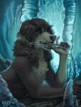  2021 5_fingers ambiguous_gender anthro aurru canid canine canis digital_media_(artwork) domestic_dog fingers mammal open_mouth solo teeth tongue 