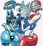  &lt;3 2021 4_fingers anthro anthro_on_anthro beastars big_butt black_body black_clothing black_fur black_necktie black_nose black_panties black_pupils black_underwear blue_body blue_clothing blue_fur blue_topwear blue_vest blush bottomwear butt canid canine canis check_translation chest_spike cinderace clothed clothing dialogue fingers front_view fur girly glistening glistening_body grey_body grey_bottomwear grey_clothing grey_fur grey_pants grin half-closed_eyes hand_on_chest hand_on_shoulder hand_spike hi_res huge_butt huge_thighs interspecies lagomorph larger_anthro larger_male legoshi_(beastars) looking_at_another looking_away looking_up lucario male male/male mammal markings narrowed_eyes necktie nintendo panties panties_only pants parasitedeath pattern_bottomwear pattern_clothing pattern_pants pok&eacute;mon pok&eacute;mon_(species) pupils rear_view red_eyes seductive shirt simple_background size_difference skimpy smaller_male smile spanish_text speech_bubble spikes spikes_(anatomy) striped_bottomwear striped_clothing striped_pants stripes tan_body tan_fur text thick_thighs topless topwear underwear underwear_only video_games white_background white_body white_clothing white_fur white_shirt white_topwear wide_hips wolf yellow_body yellow_fur yellow_markings 