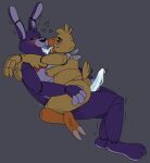  &lt;3 anthro avian belly bird bodily_fluids bonnie_(fnaf) breasts butt butt_grab chica_(fnaf) chicken chubby_anthro chubby_female cowgirl_position cum duo female five_nights_at_freddy&#039;s french_kissing galliform gallus_(genus) genital_fluids genitals hand_on_butt kissing lagomorph leporid male male/female mammal non-mammal_breasts non-mammal_nipples on_bottom on_top overweight overweight_anthro overweight_female penis phasianid precum rabbit romantic_couple sex shy slightly_chubby suckmycoccyx thick_thighs tongue video_games 