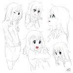  ani_ sketch tagme tamako_kiitashirakawa tamako_market 