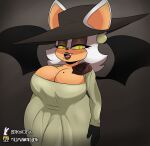  anthro beauty_mark bedroom_eyes berkthejerk big_breasts breasts capcom chiropteran cleavage clothed clothing cosplay female flower glowing glowing_eyes hi_res lady_dimitrescu_(resident_evil) looking_at_viewer mammal narrowed_eyes plant resident_evil resident_evil_8 rose_(flower) rouge_the_bat seductive solo sonic_the_hedgehog_(series) video_games wide_brim_hat wide_hips wings 