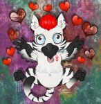  &lt;3 avian big_(disambiguation) bigby bird burb burd cheeb chibi day derp_eyes domestic_cat felid feline felis female feral gryphon hi_res holidays humor love mammal meryl mulletlicker mythological_avian mythology pantherine silly snake_(character) solo thehuntingwolf tiger valentine&#039;s_day vday wings 