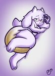 &lt;3 &lt;3_eyes absurd_res anthro bed blush bodily_fluids breasts clothed clothing covering covering_breasts diaper diaper_fetish diaper_only female fur furniture genital_fluids half-closed_eyes hi_res horn looking_at_viewer lying narrowed_eyes on_side signature simple_background solo suggestive_pose topless toriel undertale_(series) underwear urine wearing_diaper wet_diaper wetting wetting_diaper white_body white_diaper white_fur youknowthatpup