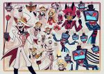  3girls 6+boys alastor_(hazbin_hotel) angel_dust animal_ears apple black_bow black_bowtie black_gloves black_hair black_headwear black_lips black_scales black_sclera black_skin blonde_hair blush_stickers bow bowtie breasts cat_boy charlie_morningstar circle_facial_mark coat colored_sclera colored_skin cross cup cyclops deer_boy deer_ears demon demon_boy demon_girl dress drinking_glass eyeshadow fangs fangs_out father_and_daughter food formal frown fruit furry furry_male genre_connection gloves gold_teeth grey_hair grey_skin grin hair_bow hair_over_one_eye hat hazbin_hotel head_on_table heart-shaped_eyebrows highres holding husk_(hazbin_hotel) inverted_cross invisible_table isometric jacket lamia_boy long_hair looking_at_viewer lucifer_(hazbin_hotel) makeup microphone mismatched_sclera momochi_(bmbmomomo) monocle_chain monster_boy monster_girl multi-tied_hair multicolored_hair multiple_boys multiple_girls niffty_(hazbin_hotel) object_head one-eyed open_mouth pale_skin pink_sclera pinstripe_pattern pinstripe_suit purple_eyeshadow red_bow red_bowtie red_eyes red_hair red_sclera red_suit sharp_teeth shirt short_hair shot_glass signal_bar sir_pentious smile snake solid_eye spider_boy striped_clothes striped_coat striped_jacket striped_vest suit teeth traditional_bowtie tuxedo two-tone_fur two-tone_hat vaggie vertical-striped_clothes vertical-striped_jacket vertical-striped_vest very_long_hair vest vintage_microphone vox_(hazbin_hotel) white_fur white_headwear white_suit yellow_eyes yellow_scales yellow_sclera yellow_teeth 