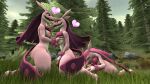 &lt;3 16:9 3d_(artwork) absurd_res anthro areola breast_play breasts capcom crossover cunnilingus day digital_media_(artwork) dominant emoticon fellatio female forced forest grass group group_sex hi_res human leon_kennedy lovander male male/female mammal nipples oral pal_(species) palworld penile pink_areola pink_nipples plant rape resident_evil sex source_filmmaker the_unknown_mangaka tree vaginal widescreen