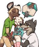 african_wild_dog alpha_channel anal anal_fingering animal_genitalia animal_penis anthro anthro_on_anthro anthro_penetrated anthro_penetrating anthro_penetrating_anthro balls blush brown_body brown_fur canid canine canine_genitalia canine_penis canis clothing color_edit colored cutaway digital_media_(artwork) elote_(enginetrap) erection eyes_closed female fingering fur genitals green_clothing green_shirt green_t-shirt green_topwear grey_body grey_fur group lagomorph leporid licking male male/female mammal milo_(juantriforce) penetration penis rabbit sex shirt t-shirt theblueberrycarrots third-party_edit tongue tongue_out topwear trio vaginal vaginal_fingering white_body white_clothing white_fur white_shirt white_t-shirt white_topwear wolf yellow_eyes