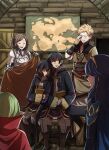  2boys 4girls absurdres black_hair blonde_hair blue_hair brown_hair cynthia_(fire_emblem) dual_persona fire_emblem fire_emblem_awakening green_hair highres ikeimen lucina_(fire_emblem) morgan_(female)_(fire_emblem) morgan_(fire_emblem) morgan_(male)_(fire_emblem) multiple_boys multiple_girls nah_(fire_emblem) owain_(fire_emblem) sleeping 