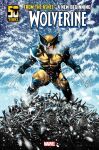  1boy bodysuit bone claw_(weapon) claws coccolo_martin comic_cover commentary cover english_commentary english_text highres looking_at_viewer male_focus marvel muscular official_art outdoors skeleton skull solo standing superhero_costume weapon western_comics_(style) wolverine_(x-men) x-men yellow_bodysuit 