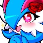  &lt;3 1:1 2021 blush digital_media_(artwork) female gaiki gardevoir hair humanoid mammal nintendo not_furry open_mouth pok&eacute;mon pok&eacute;mon_(species) reaction_image red_eyes shiny_pok&eacute;mon smile teeth tongue video_games white_body 