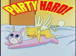  animated cardcaptor_sakura kero meme party_hard 