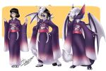  ? alpha_channel anthro barefoot blue_eyes claws clothing confusion dinogoat dragon eyewear female fluffy fluffy_tail footwear fur furred_dragon glasses hair one_eye_closed purple_body purple_fur robe sandals solo transformation transformation_sequence viper_(gradientdragon) watermark white_hair wings wink 