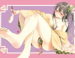  breasts feet key_(mangaka) nipples undressing yukata 