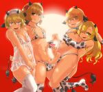  4boys anal anal_object_insertion animal_ears animal_print azusa_(cookie) babydoll bangs bikini blonde_hair blue_bow blush bow braid brown_eyes censored chinese_zodiac commentary_request cookie_(touhou) cow_boy cow_ears cow_horns cow_print cow_tail dress elbow_gloves eyebrows_visible_through_hair fang feet_out_of_frame foreskin garter_belt genderswap genderswap_(ftm) glasses gloves grin hair_bow hair_ornament headdress heart heart_censor holding holding_weapon horns hug hug_from_behind kirisame_marisa kneehighs leg_up long_hair looking_at_another looking_at_viewer looking_to_the_side male_focus mars_(cookie) medium_hair multiple_boys navel nipples object_insertion one_eye_closed open_mouth otemoto_(baaaaloooo) otoko_no_ko panties penis phimosis plump print_bikini print_legwear print_panties purple_bow red_background rei_(cookie) see-through short_hair single_braid smile star_(symbol) star_hair_ornament sweat swimsuit tail touhou underwear uzuki_(cookie) wavy_mouth weapon white_background white_dress white_panties yaoi year_of_the_ox yellow_eyes 