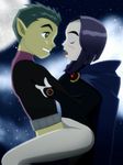  beast_boy dc dcau raven teen_titans 