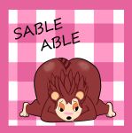  absurd_res animal_crossing anthro female hi_res nintendo sable_able six343 solo video_games 