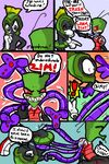  crossover invader_zim looney_tunes marvin_the_martian nickelodeon spug zim 