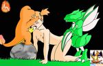  ams animated charmander misty nintendo pokemon scyther surfing_charizard 