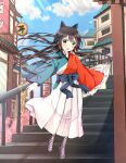  dress japanese_clothes tatsumi_kon uneune urara_meirochou 