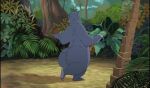  anthro baloo big_butt bootiesforlife bubble_butt butt claws coconut disney drupe_(fruit) faceless_male feral flower food fruit holding_food holding_object huge_butt jungle jungle_book male mammal plant rear_view shadow solo tree ursid wide_hips 