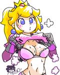  blonde_hair mario_strikers minus8 nintendo princess_peach super_mario_bros super_mario_bros. sweat 