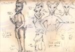  antlers attempt blacktara bovid caprine drawing english_text female furryart goat horn ibex mammal pencil_(disambiguation) sketch study text traditional_media_(artwork) 