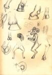  antlers attempt blacktara bovid caprine drawing female furryart goat horn ibex mammal pencil_(disambiguation) sketch study traditional_media_(artwork) 