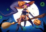  halloween heels khaizer pointy_ears shantae shantae_(character) thighhighs witch 