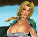  1girl blonde_hair breasts cutesexyrobutts large_breasts naruto_(series) sannin tsunade 