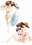  bikini ef_~a_fairytale_of_the_two~ hayama_mizuki miyamura_miyako shindou_kei swimsuits 