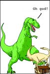  daily_dinosaur_comics dinosaur_comics dromiceiomimus qwantz t-rex webcomic 