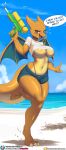  absurd_res anthro burgerkiss charizard conditional_dnp dragon female hi_res lizard nintendo pok&eacute;mon pok&eacute;mon_(species) reptile scalie video_games 