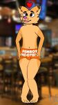  &lt;3 anthro ara-nebula bulge cute_expression fan_character femboy_hooters girly hi_res male pose skinny solo thick_thighs 