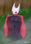  &lt;3 &lt;3_eyes 2020 absurd_res anthro arthopod arthropod blush breasts clothed clothing digital_media_(artwork) exhibitionism exoskeleton female fog forest hi_res hollow_knight horn hornet_(hollow_knight) insect mostly_nude non-mammal_breasts partially_clothed plant robe robe_only signature solo solo_focus standing syst team_cherry tree vessel_(species) video_games 