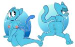  absurd_res anthro anus blackmore butt cartoon_network domestic_cat felid feline felis female genitals hi_res mammal multiple_images nicole_watterson pussy solo the_amazing_world_of_gumball 