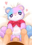  &lt;3 absurd_res animal_crossing anthro bedroom_eyes belly blush bodily_fluids clothed clothing duo female female_penetrated genital_fluids genitals hi_res human judy_(animal_crossing) male male/female male_penetrating male_penetrating_female mammal motion_lines multicolored_body narrowed_eyes nintendo penetration purple_eyes pussy pussy_juice seductive sex slightly_chubby smile type ursid vaginal vaginal_penetration video_games 