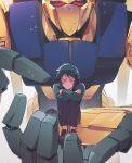  1boy gundam kamille_bidan mecha short_hair user_enl3598 zeta_gundam 