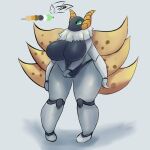  1:1 anthro anthrofied artesjsc arthropod breasts curvy_figure female hi_res insect lepidopteran moth multi_arm multi_limb nintendo pok&eacute;mon pok&eacute;mon_(species) pok&eacute;morph solo video_games volcarona voluptuous 