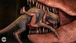  16:9 3d_(artwork) ambiguous_gender anal anal_penetration ark_survival_evolved bodily_fluids body_in_mouth capcom crimsoncreaturecreations digital_media_(artwork) dinosaur fanged_wyvern feral genitals group human jagras male male/male mammal monster monster_hunter penetration penis reptile saliva saliva_string scalie sex soft_vore source_filmmaker theropod tyrannosaurid tyrannosaurus tyrannosaurus_rex video_games vore widescreen willing_vore 