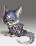  2021 ambiguous_gender blue_body blue_fur canyne capcom feral fur mammal monster_hunter monster_hunter_rise palamute silverfox5213 simple_background video_games 