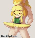  2018 animal_crossing anthro anthro_penetrated balls blonde_hair bodily_fluids bottomwear canid canine canis clothed clothed/nude clothed_female_nude_male clothing cum cum_in_pussy cum_inside domestic_dog duo edit eyes_closed faceless_character faceless_male female female_on_human female_penetrated fur genital_fluids genitals hair happy happy_sex hi_res human human_on_anthro human_penetrating human_penetrating_anthro interspecies isabelle_(animal_crossing) larger_male male male/female male_on_anthro male_penetrating male_penetrating_female mammal nintendo no_underwear nude open_mouth open_smile penetration penis pussy_juice raised_bottomwear raised_clothing raised_skirt sex shih_tzu size_difference skirt smaller_female smaller_penetrated smile spread_legs spreading stand_and_carry_position standing standing_sex starshippizza toy_dog vaginal vaginal_penetration video_games yellow_body yellow_fur 