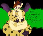  absurd_res anthro bat_wings becca_(softschwarz) belly big_belly big_breasts breasts burping candy cheetah chocolate cleavage clothed clothing dessert ear_piercing eating fauxhawk felid feline female food green_eyes hair halloween hi_res holidays horn love_handles mammal mature_anthro mature_female membrane_(anatomy) membranous_wings navel overweight overweight_anthro overweight_female piercing red_hair sagging_breasts skimpy softschwarz solo spade_tail thick_thighs wide_hips wings 