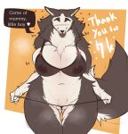  &lt;3 2021 anthro areola belly big_belly big_breasts big_tail black_nose blush bodily_fluids bra breasts breath canid canine canis clothed clothing domestic_dog english_text female fluffy fluffy_tail fur genitals hi_res huge_breasts husky josun looking_at_viewer mammal mommy_kink mostly_nude multicolored_body multicolored_fur navel neck_tuft nipples nordic_sled_dog panties panting pussy ribbons simple_background smile snout solo speech_bubble spitz sweat text thick_thighs thong translucent translucent_bra translucent_clothing translucent_underwear tuft two_tone_body two_tone_fur underwear white_body white_fur wide_hips 
