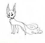  canid canine collar fox hi_res mammal pen pencil_(disambiguation) sketch traditional_media_(artwork) 